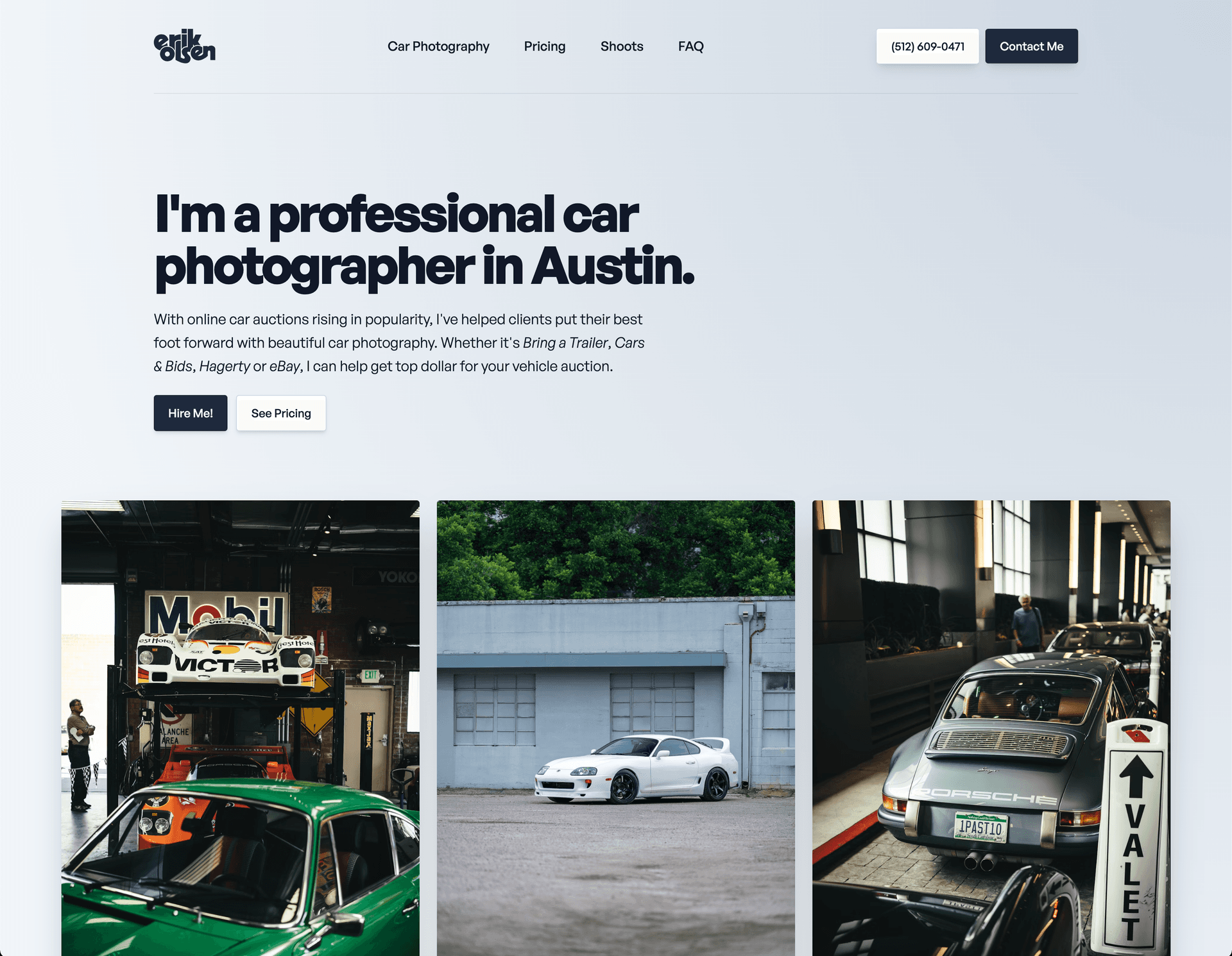 Erik Olsen main page image