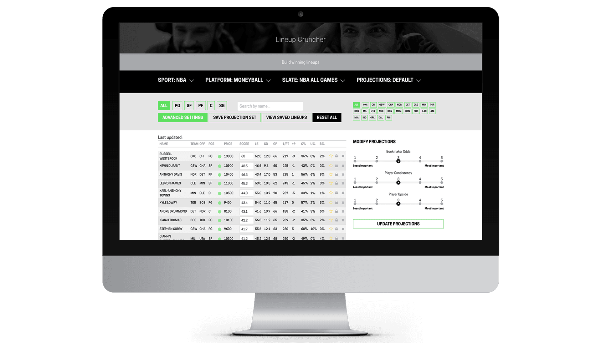 Cipher Sports Technology Group main page image